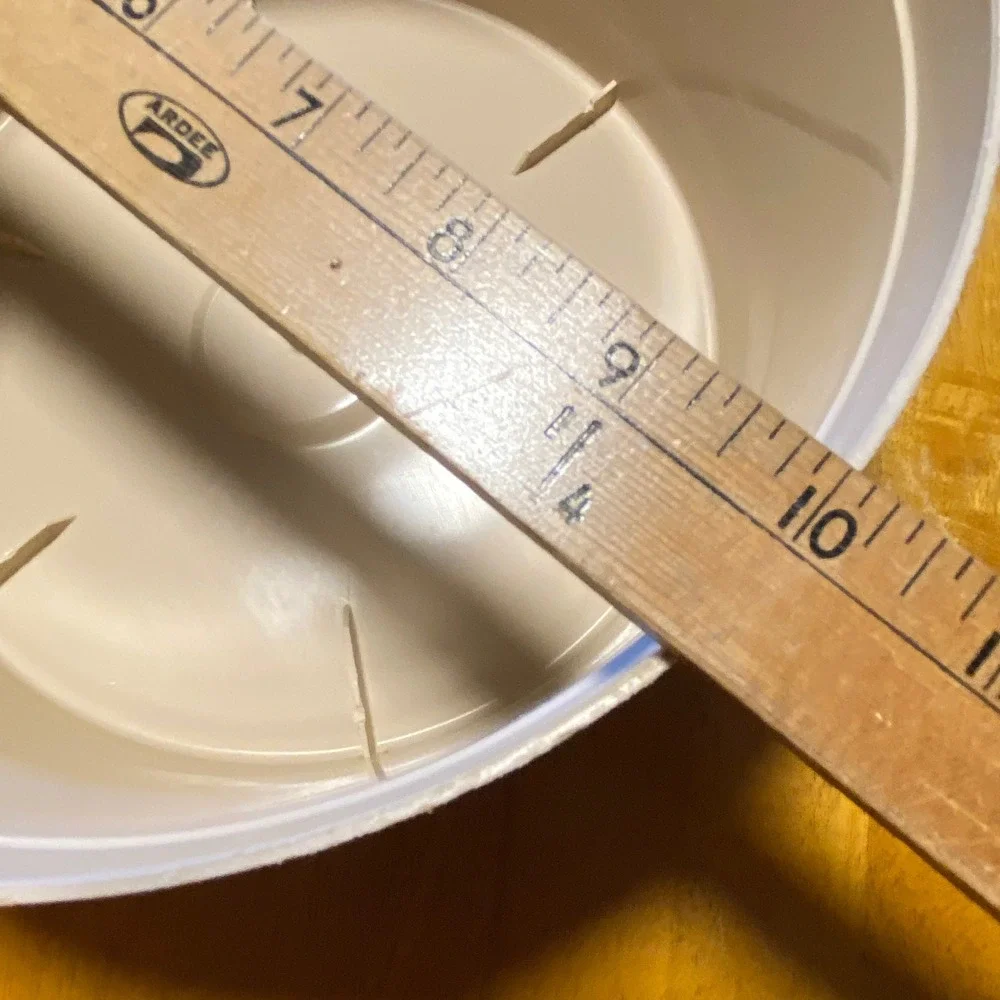 Vintage Mod Dep Salad Spinner Kitchen Tool Beige Tan Italy Manual Per Aliment